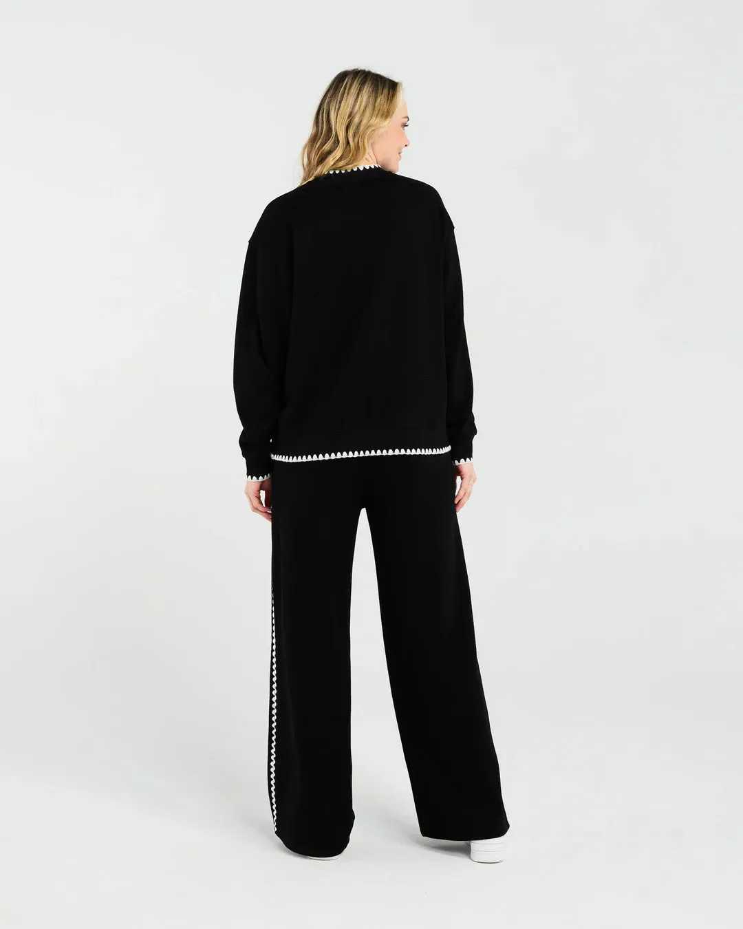 Jamie Lounge Sweatshirt - Black
