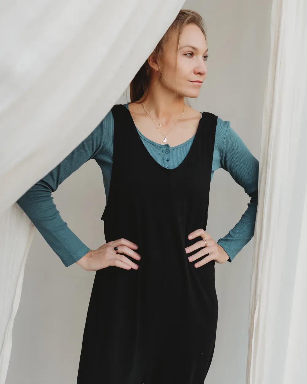 Jilly Black Jumpsuit