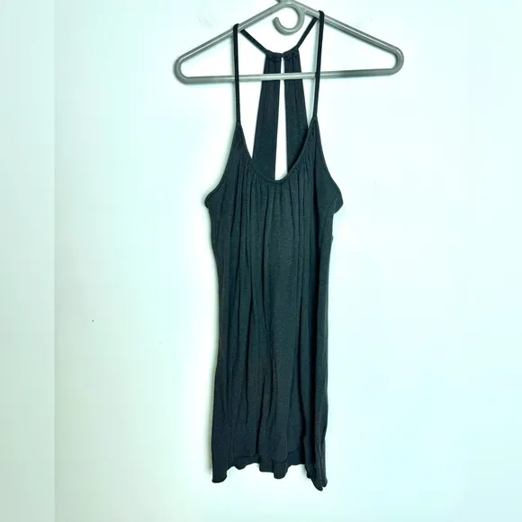 JJ Winks Girl Trip Grey Modal Stretch Lounge Dress Size S