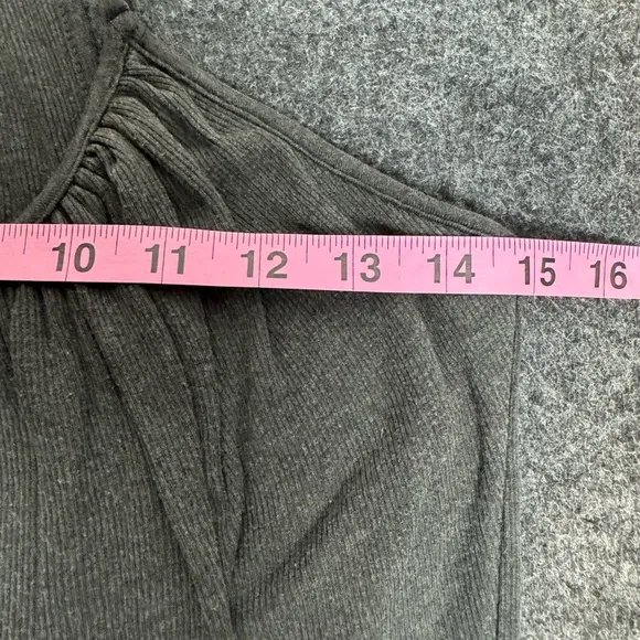 JJ Winks Girl Trip Grey Modal Stretch Lounge Dress Size S