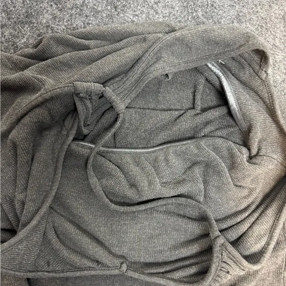JJ Winks Girl Trip Grey Modal Stretch Lounge Dress Size S
