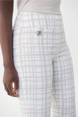 Joseph Ribkoff Cropped Print Pant Jr222259