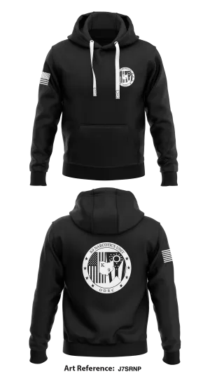 K9 Narcotics Unit Store 1  Core Men's Hooded Performance Sweatshirt - J7SrnP