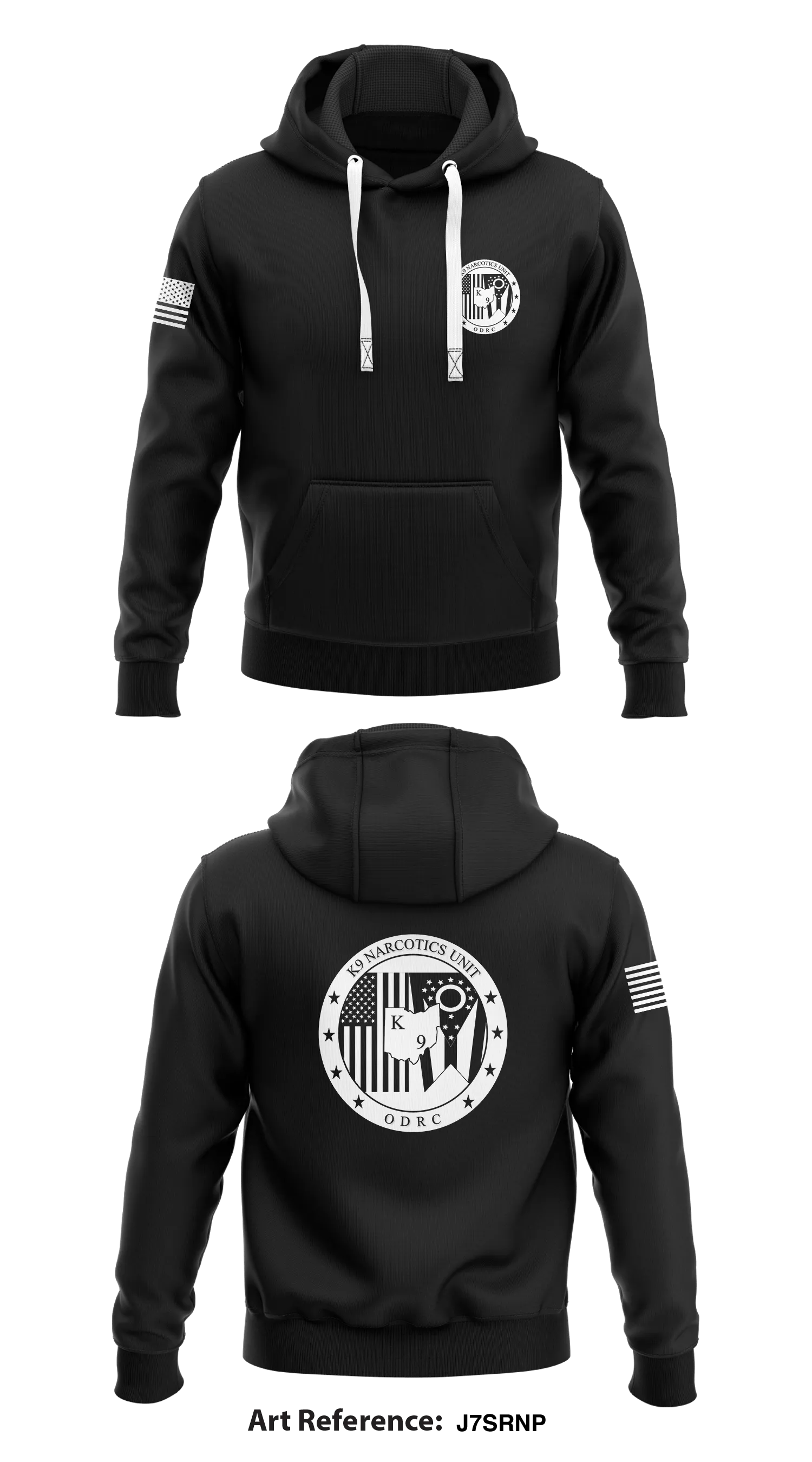 K9 Narcotics Unit Store 1  Core Men's Hooded Performance Sweatshirt - J7SrnP