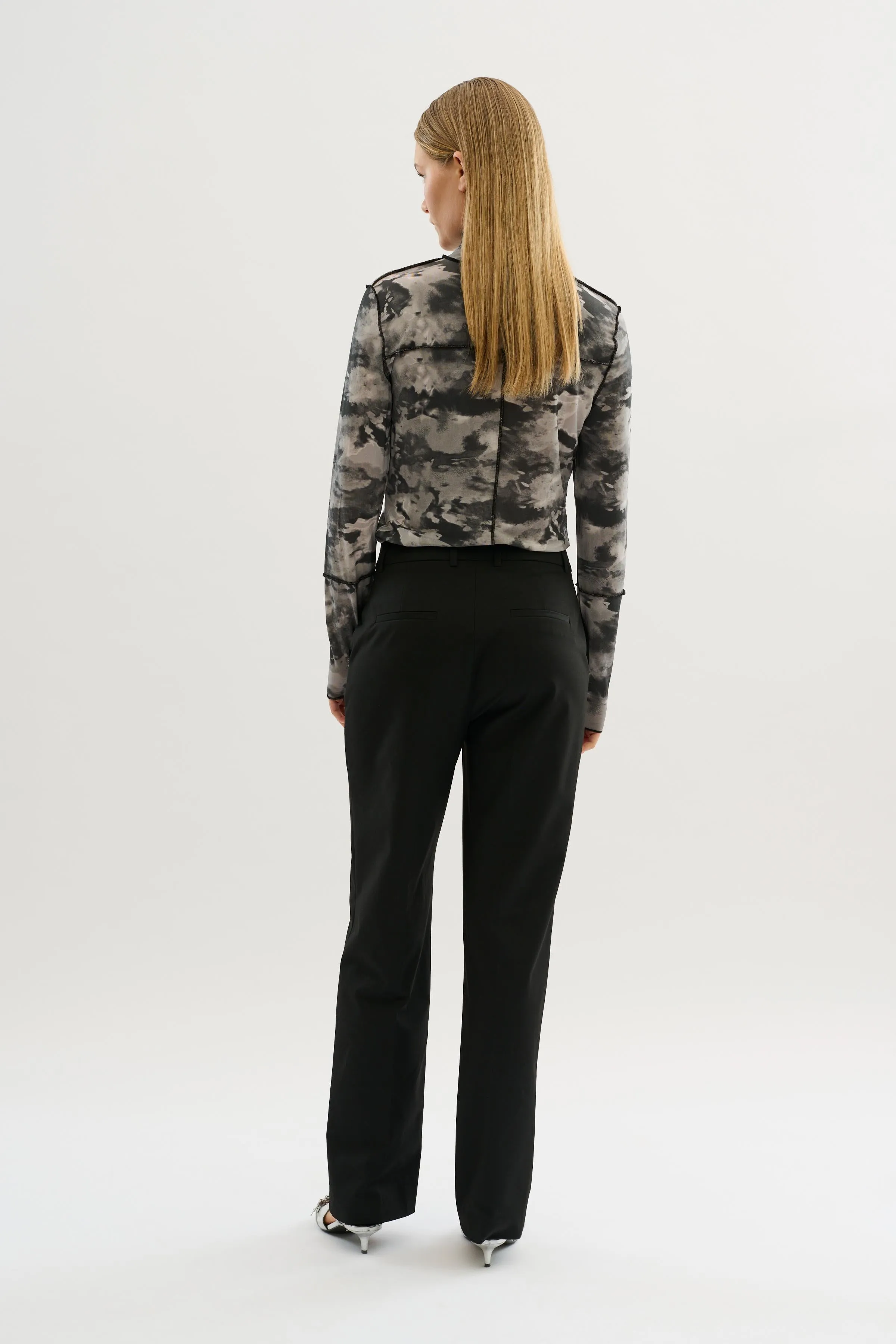 KBS Rosalina Top | Grey Print