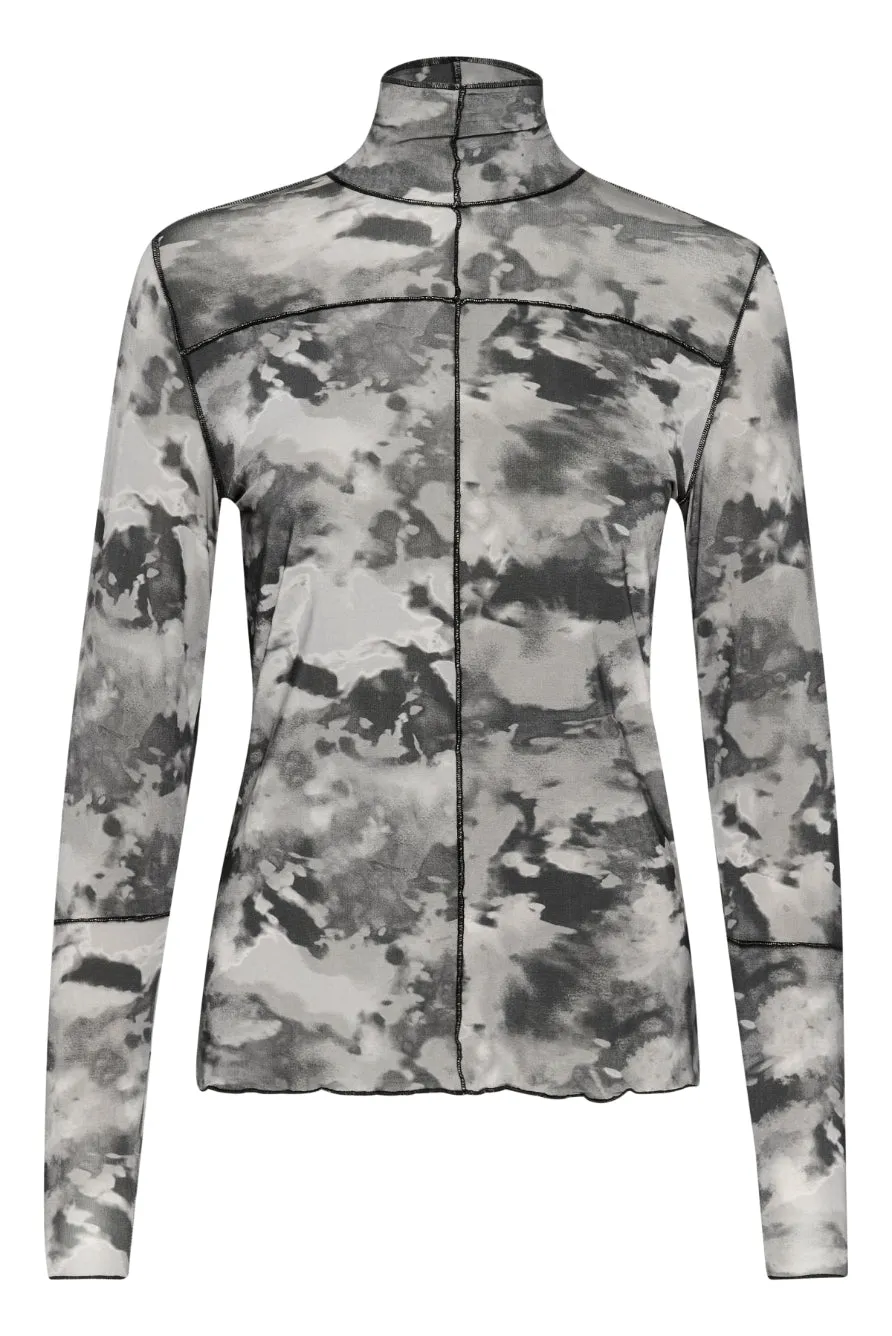KBS Rosalina Top | Grey Print