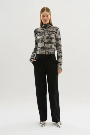 KBS Rosalina Top | Grey Print