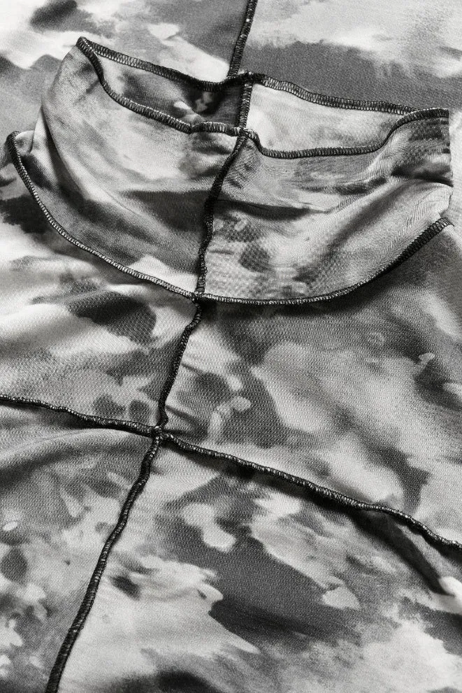 KBS Rosalina Top | Grey Print