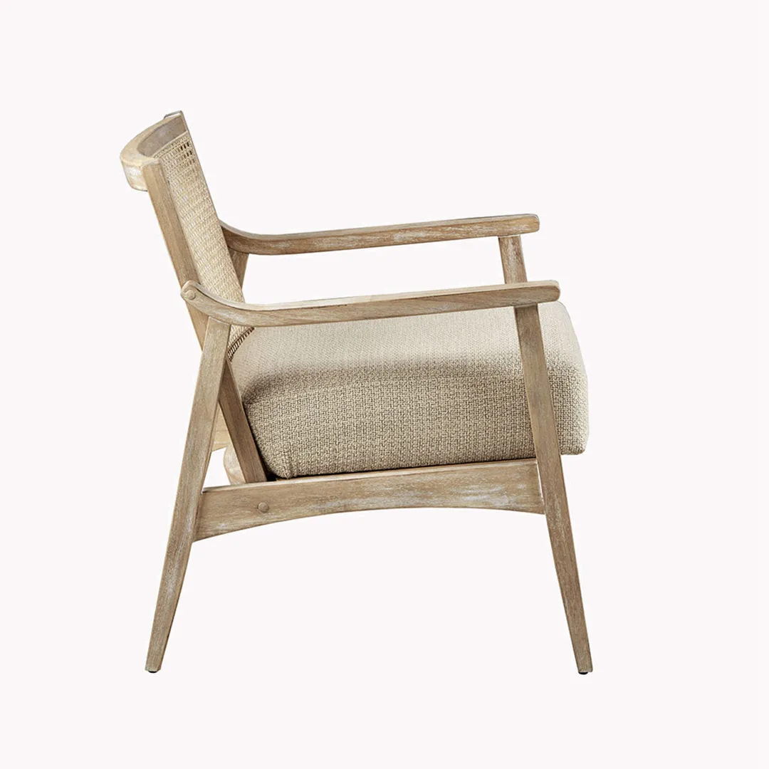 Kelly Cane Back Accent Chair INK IVY