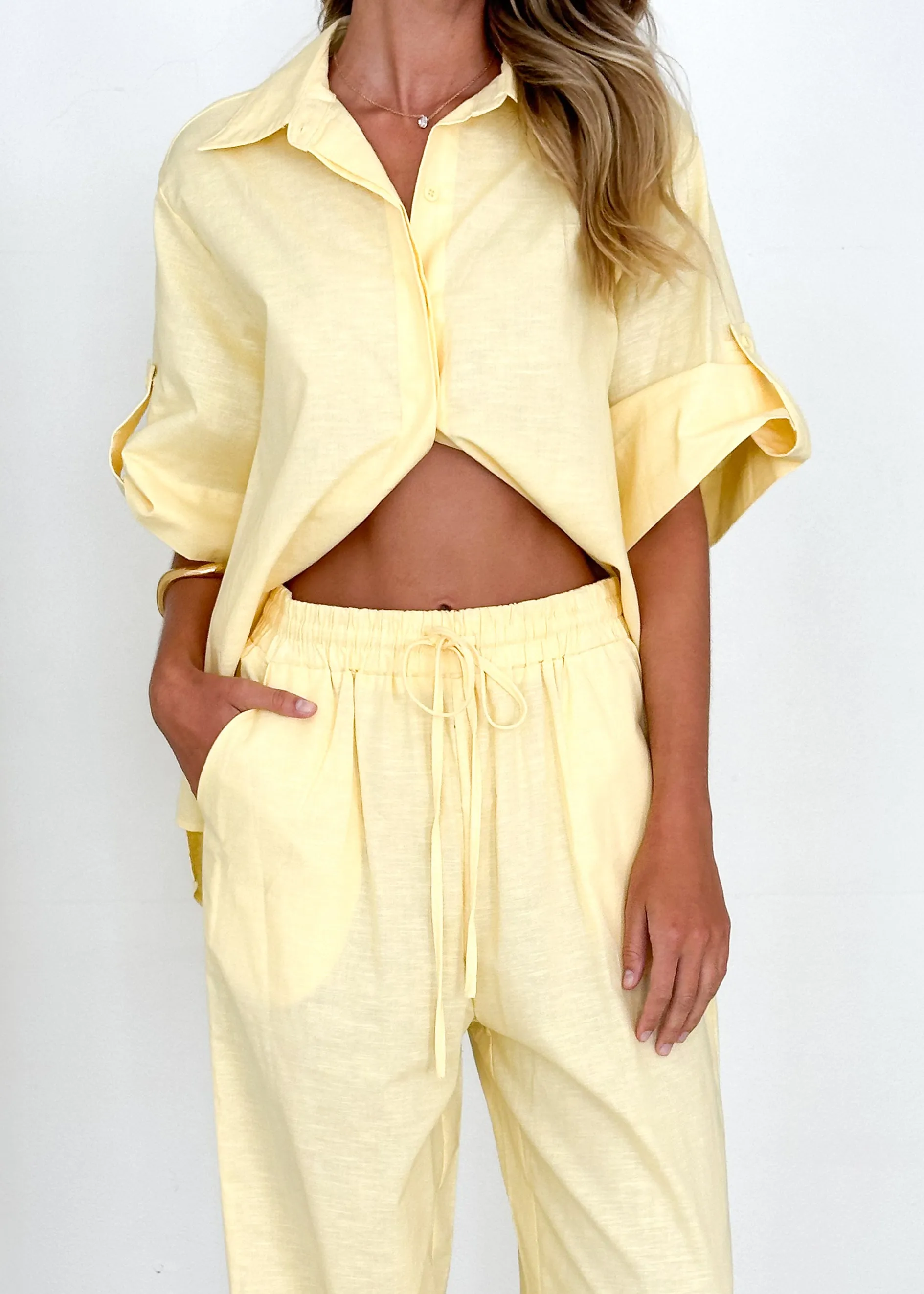 Kinsley Shirt - Lemon