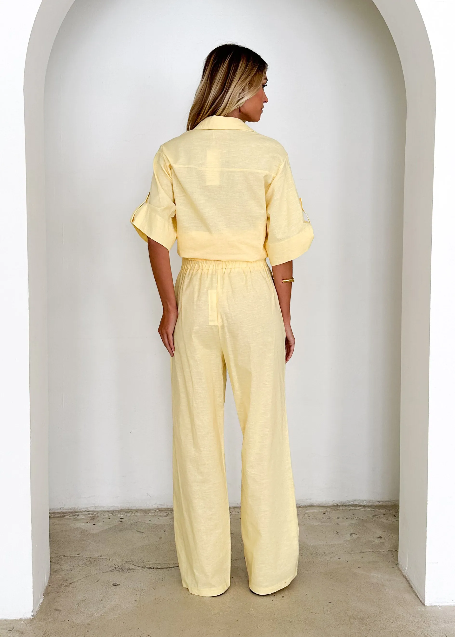 Kinsley Shirt - Lemon
