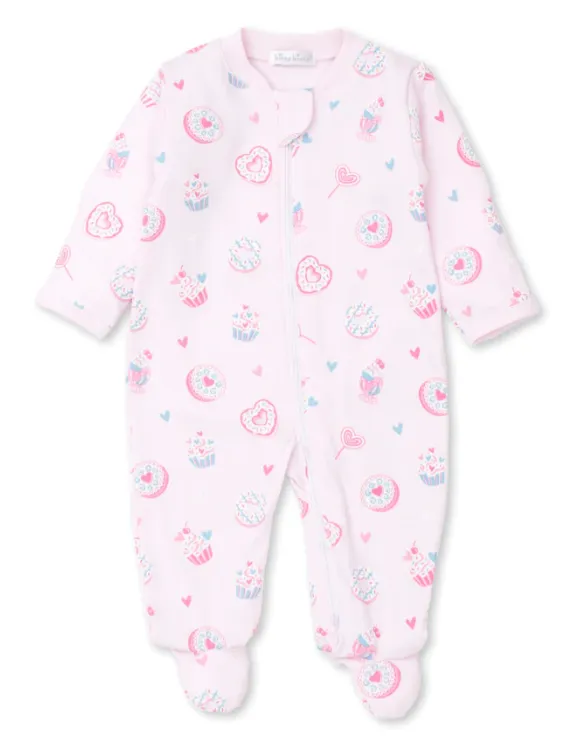 Kissy Kissy Sprinkled Sweet Zip Footie