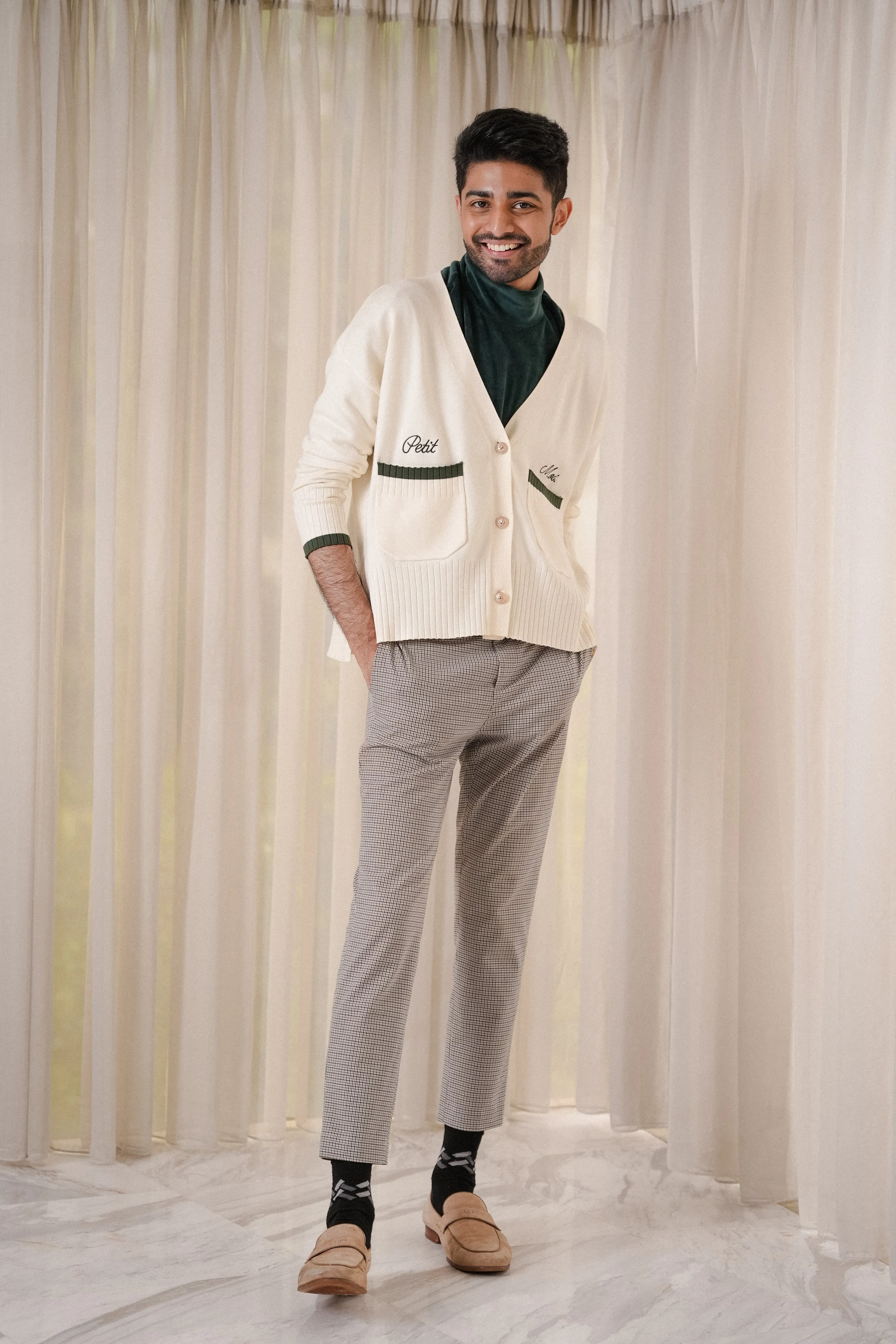 LA SEMAINE CARDIGAN IN FOREST