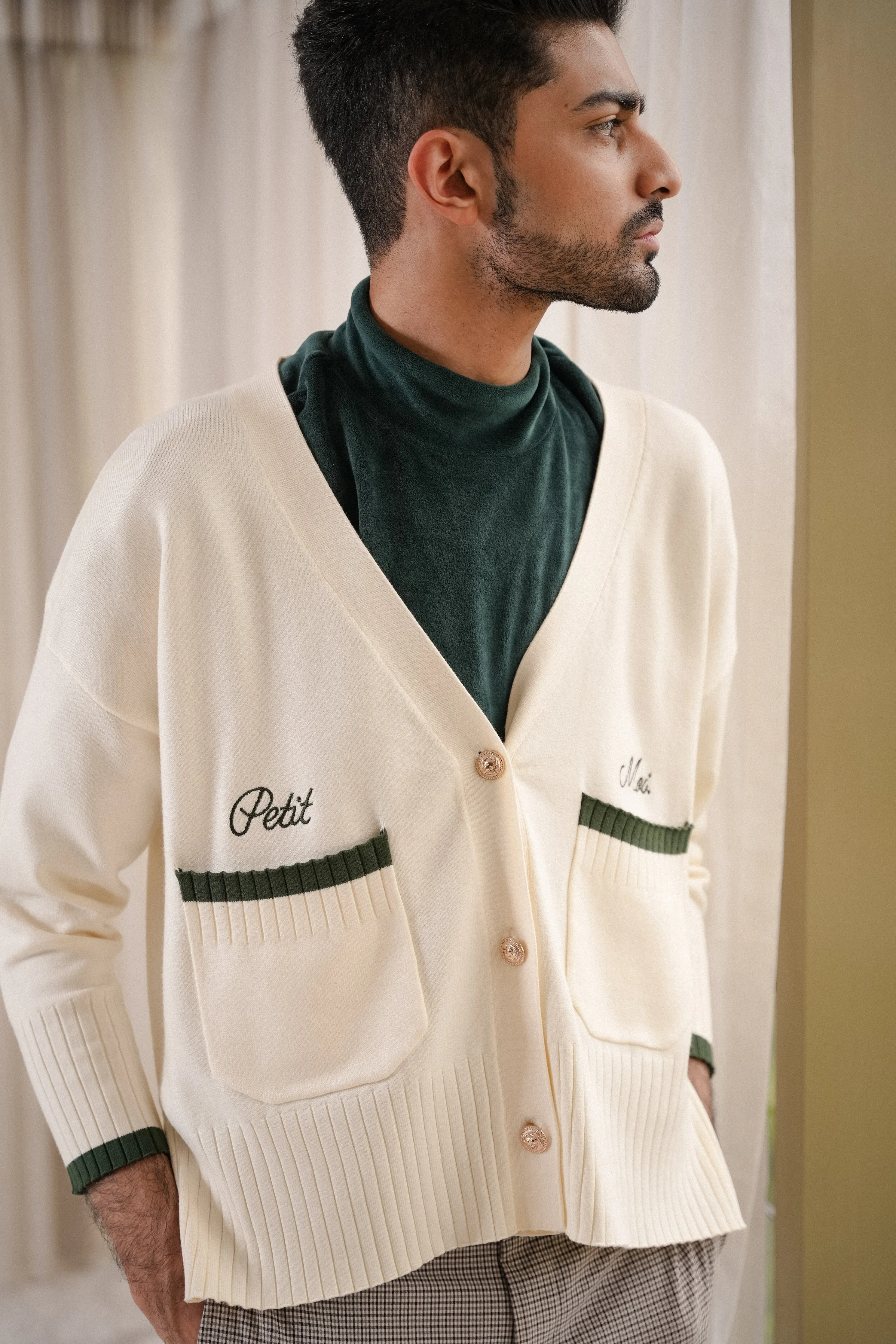 LA SEMAINE CARDIGAN IN FOREST