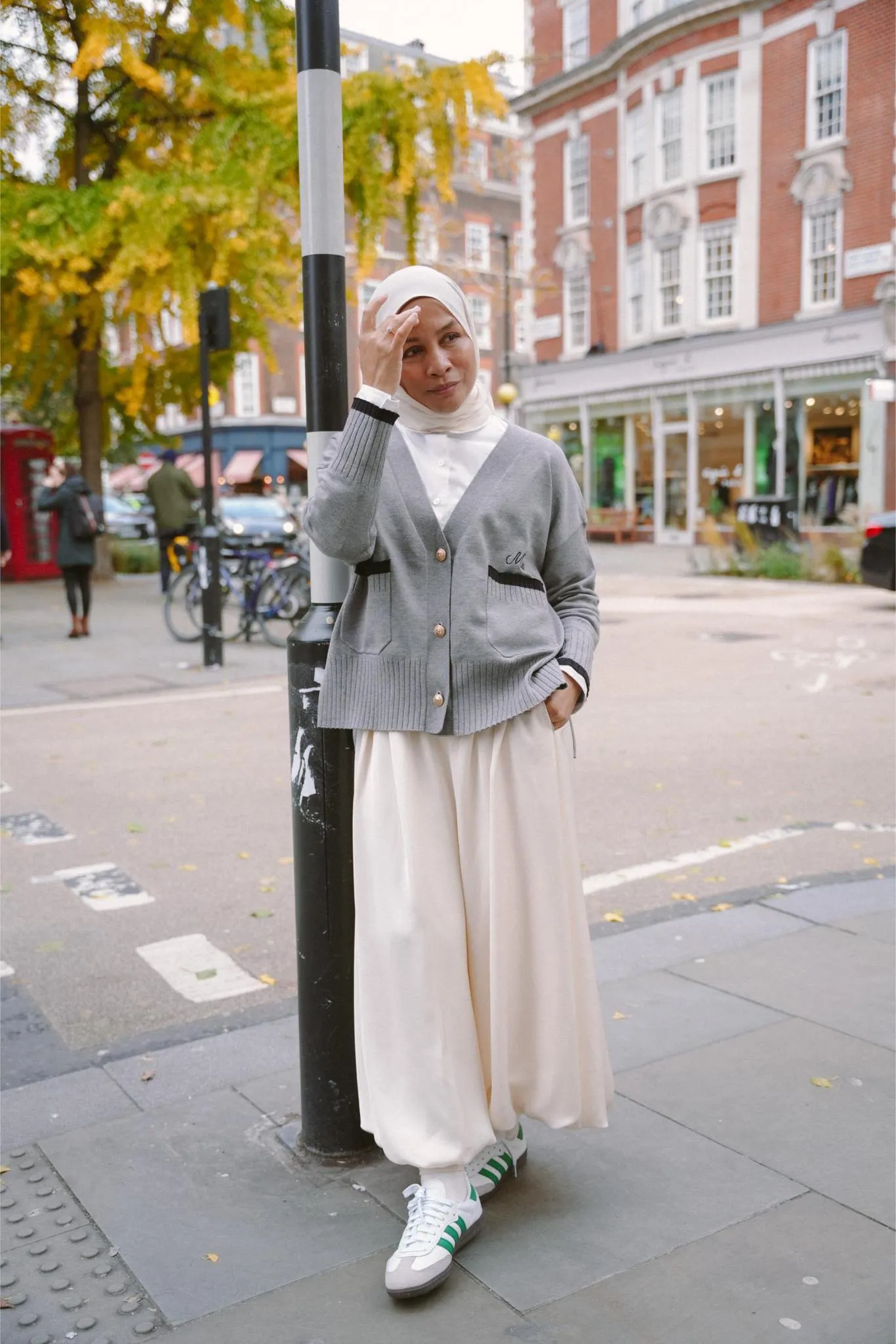 LA SEMAINE CARDIGAN IN GREY