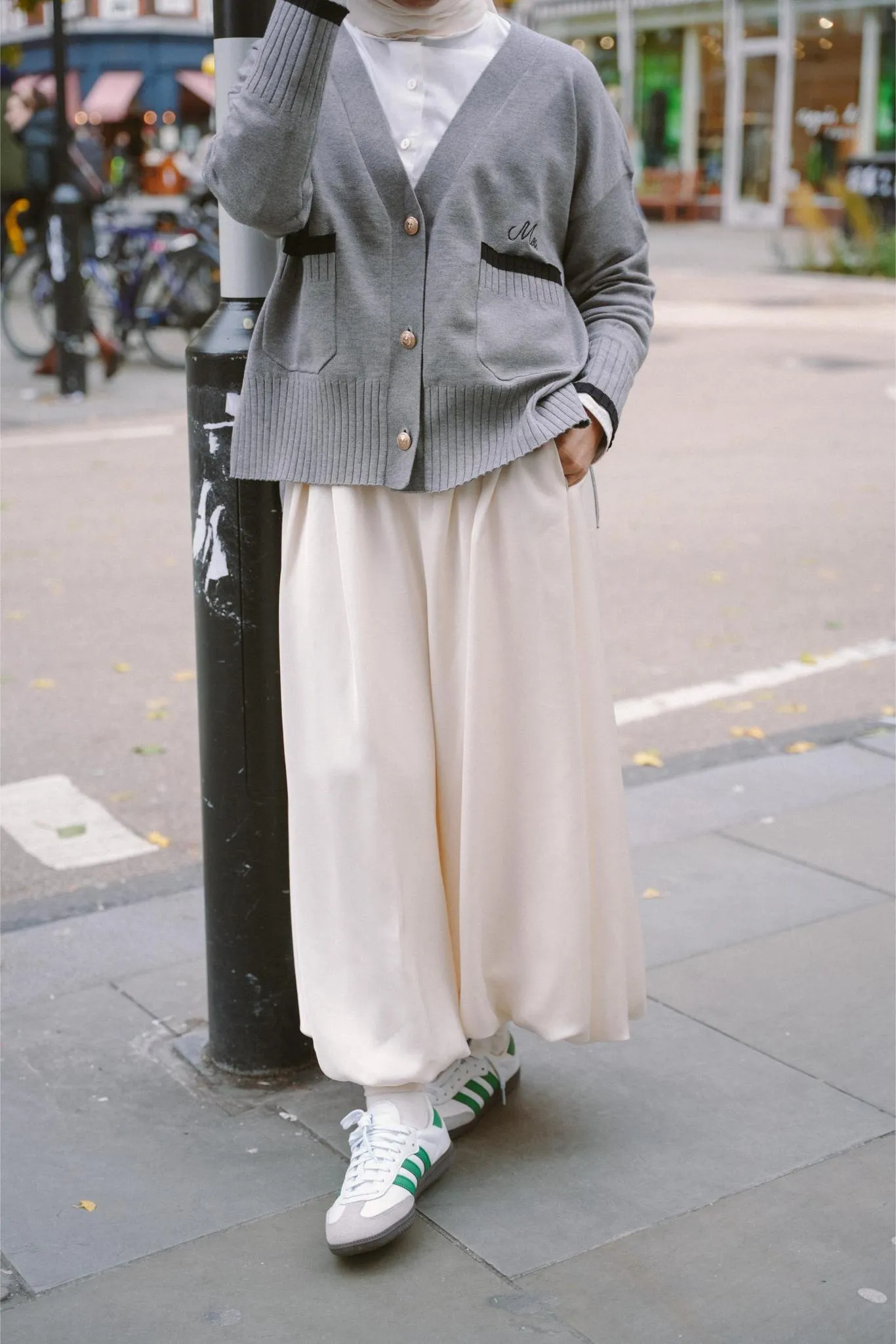 LA SEMAINE CARDIGAN IN GREY