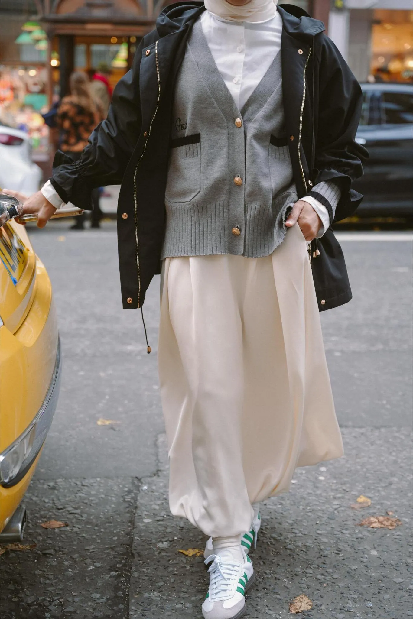 LA SEMAINE CARDIGAN IN GREY