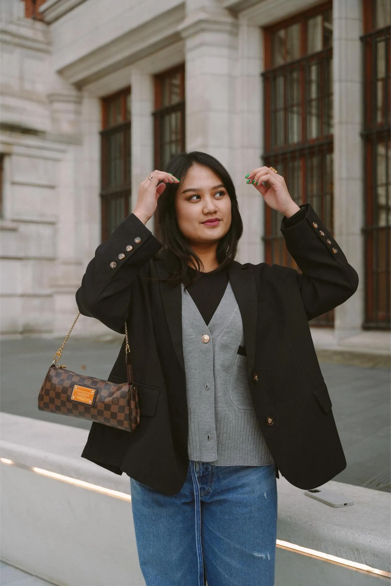LA SEMAINE CARDIGAN IN GREY