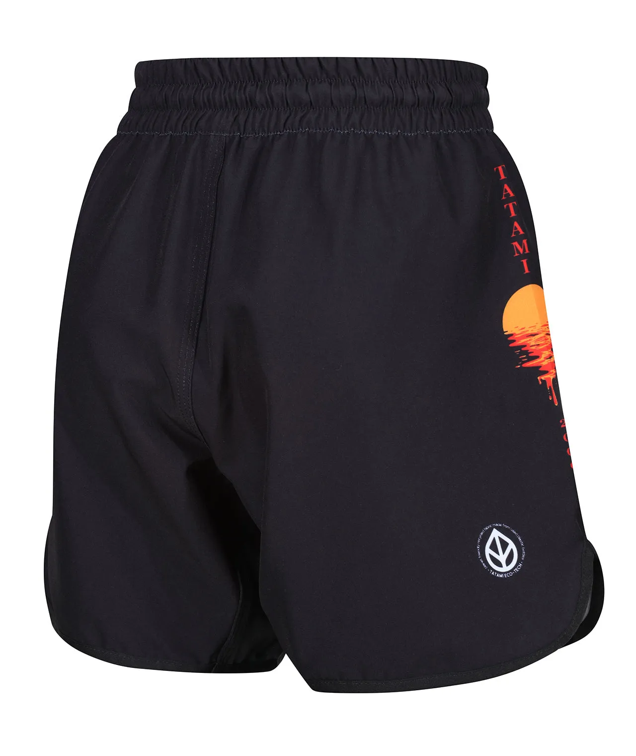 Ladies Sunset Eco Tech Recycled Grappling Shorts