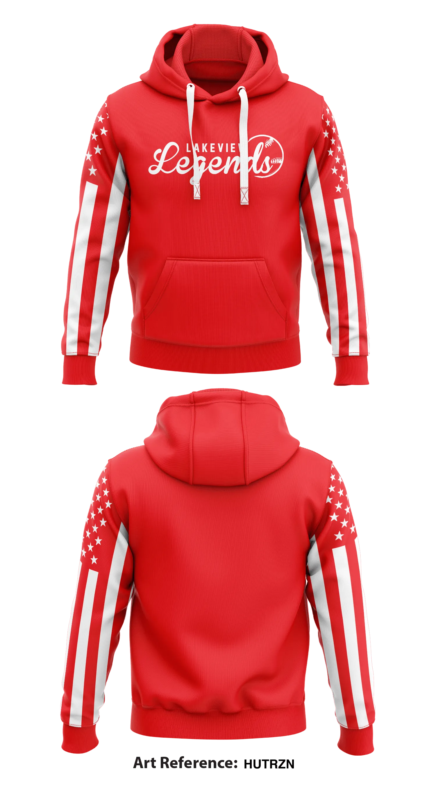 LakeView Legends  Store 1 Core Men's Hooded Performance Sweatshirt - hUtRZN