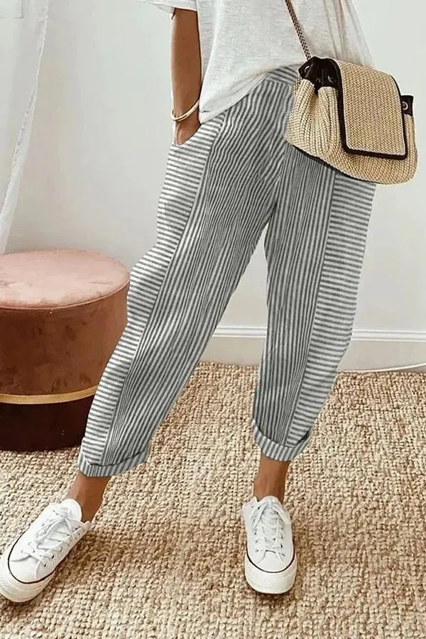 Laura Striped Pants