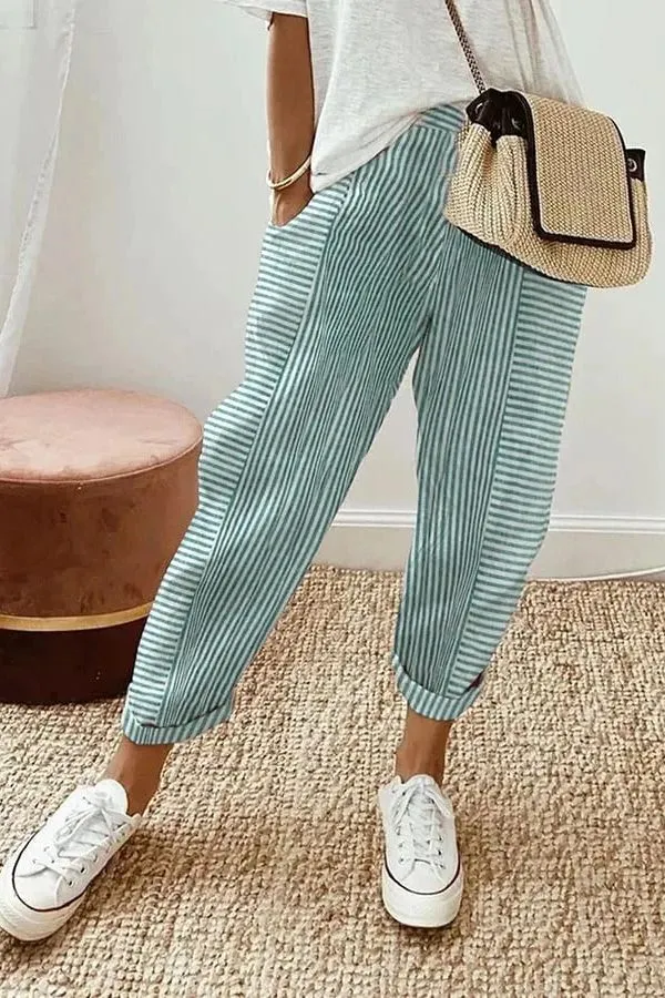 Laura Striped Pants