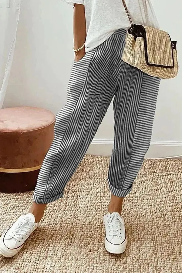 Laura Striped Pants