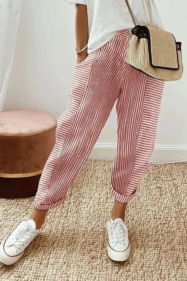Laura Striped Pants