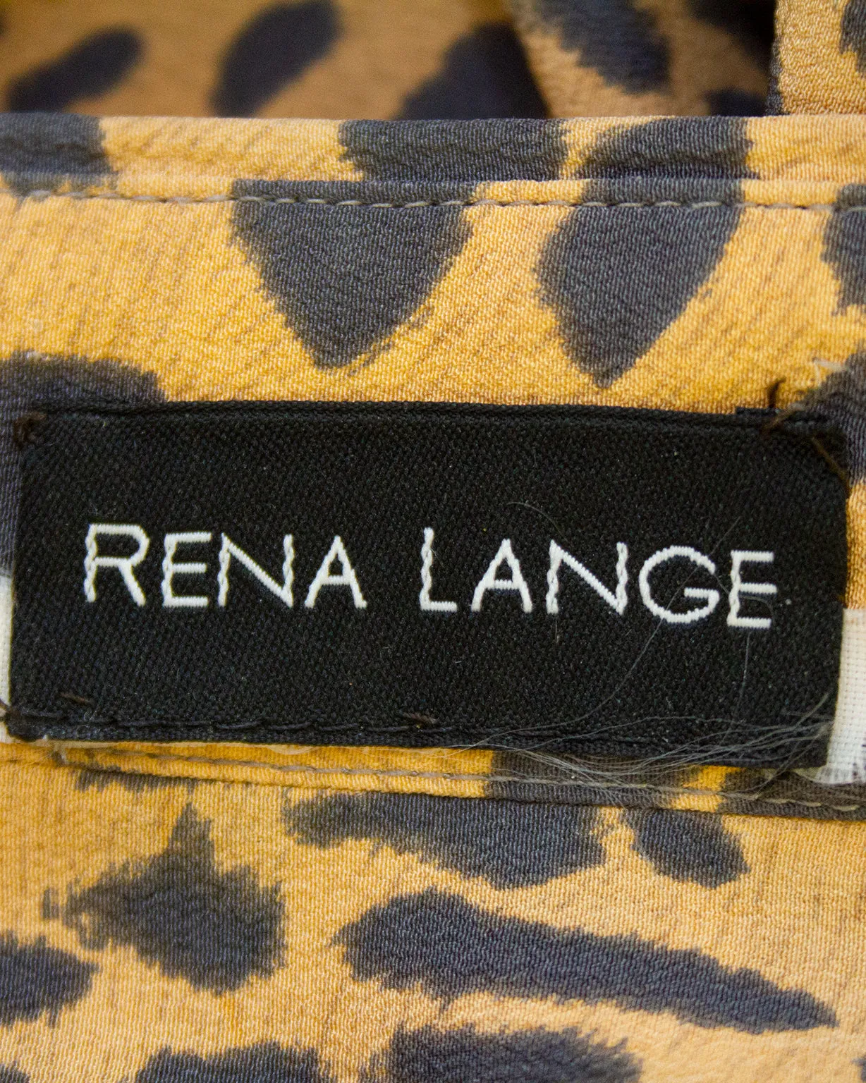 Leopard Print Silk Shirt