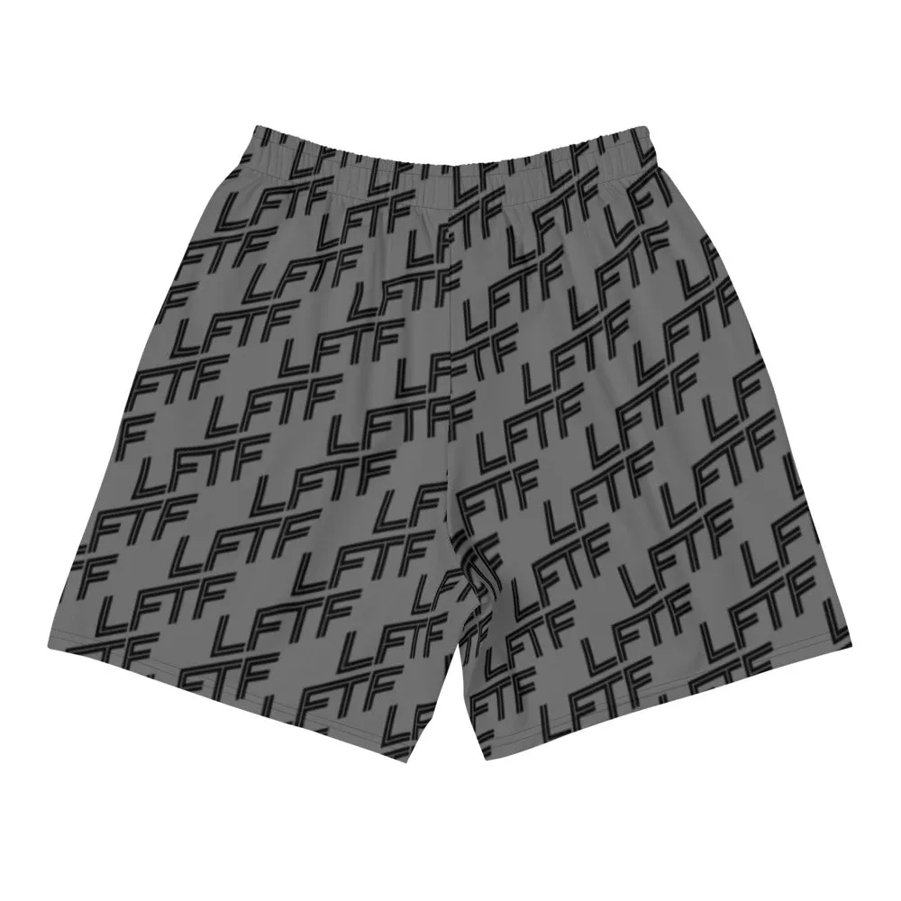 LFTF Men's All Over Print Grey/Black Shorts