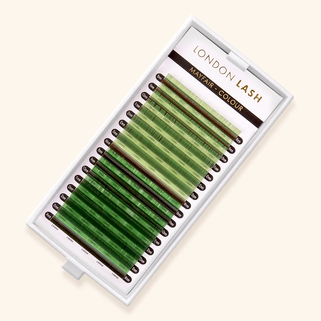 Light Green/ Green Mayfair Lashes