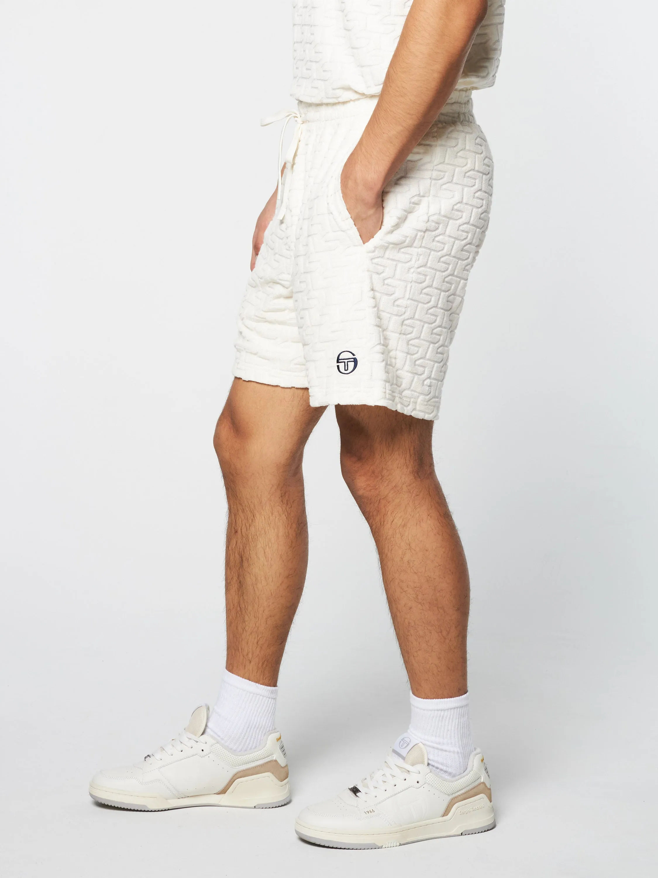 Livata Monogram Short- Gardenia
