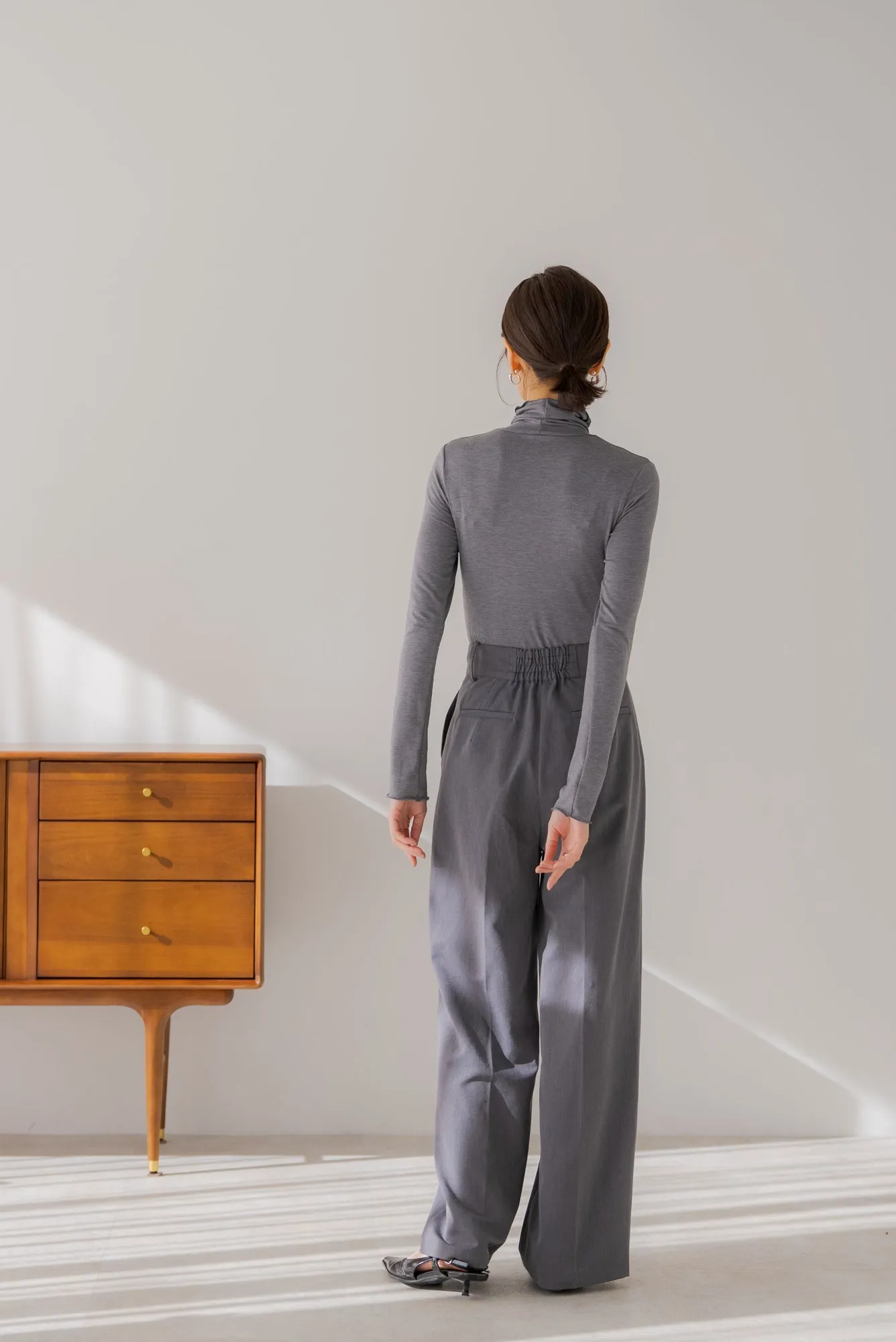 ロゴ入りストレッチウォーマートップス｜LOGO STRETCH WARMER TOPS