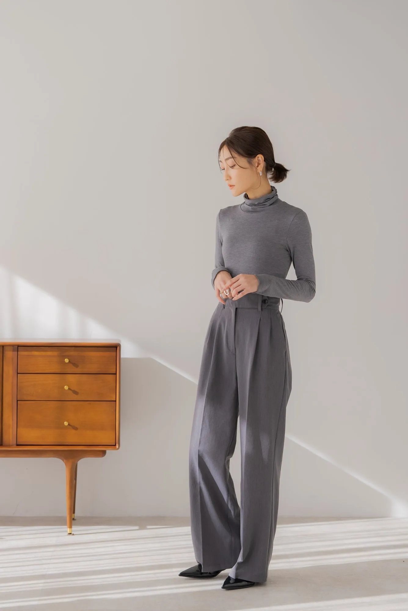 ロゴ入りストレッチウォーマートップス｜LOGO STRETCH WARMER TOPS