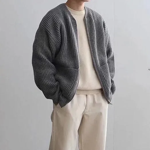 Lorenzo – Timeless Men’s Knit Cardigan