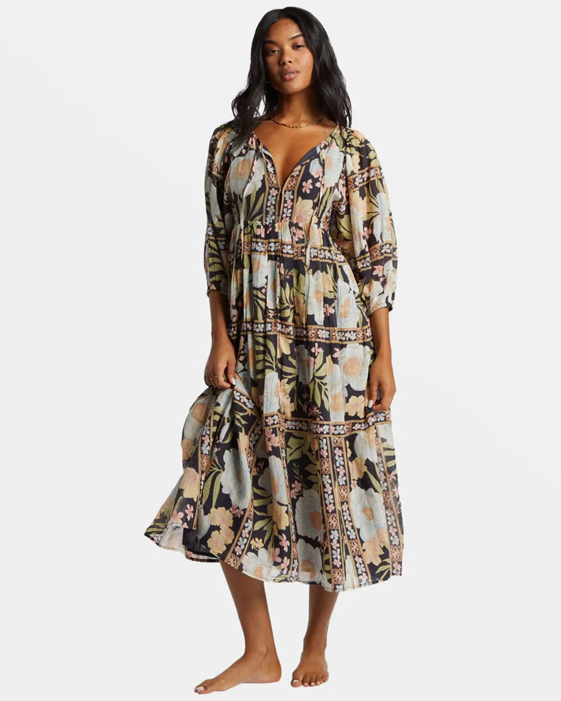 Lost Cove Midi Dress