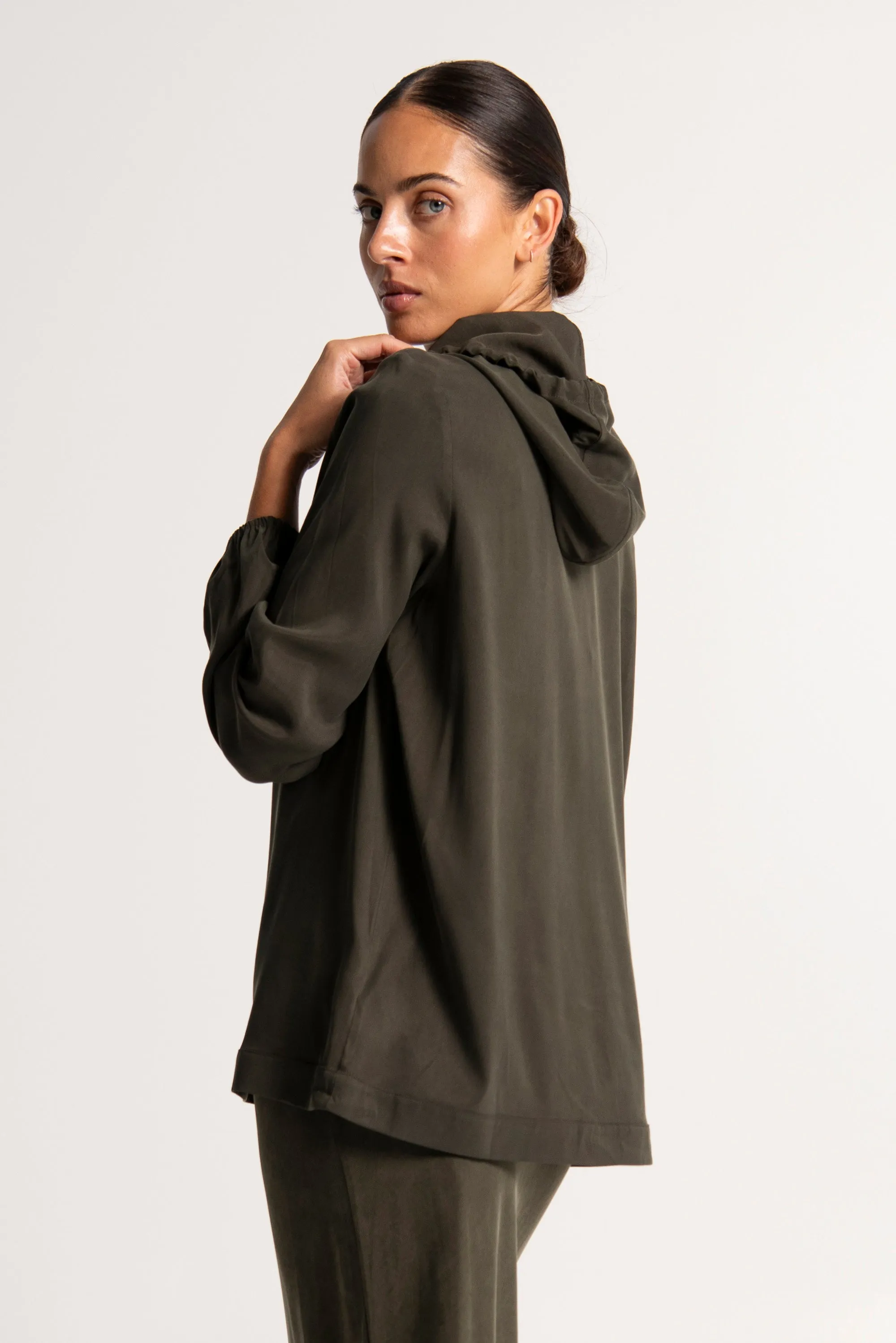 Lounge the Label II DUCRU Top - olive