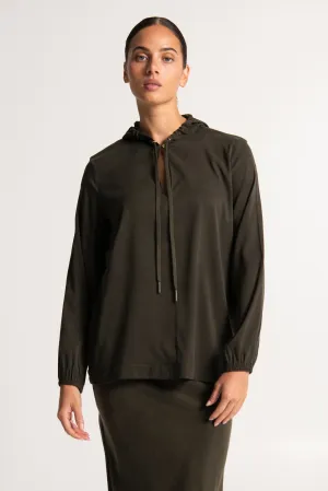 Lounge the Label II DUCRU Top - olive