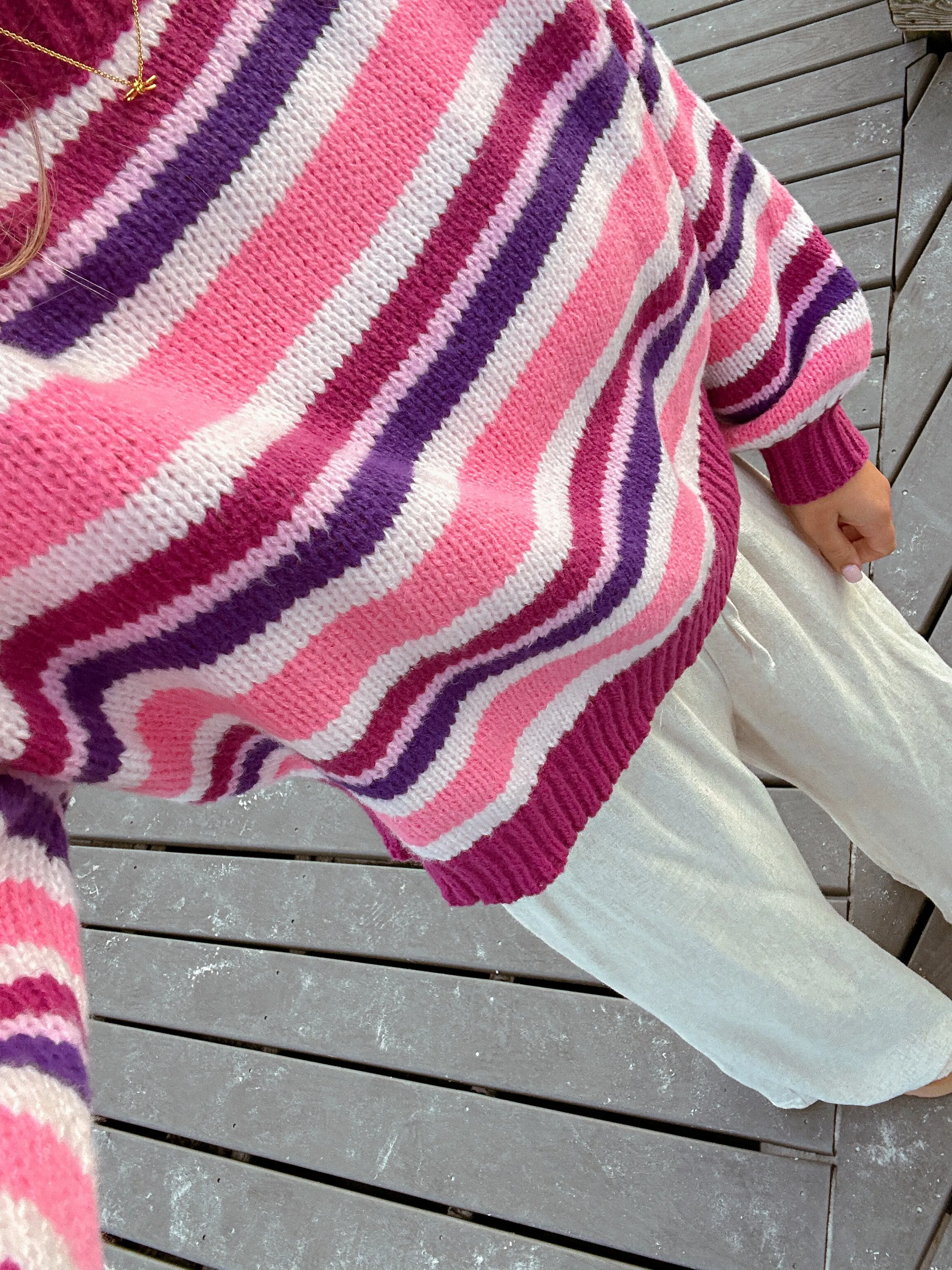 Lover Era Sweater, Pink Combo