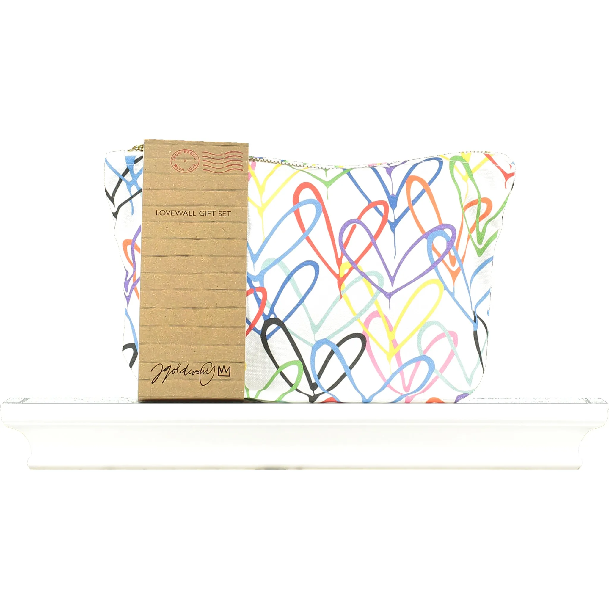 #Lovewall organic baby bodysuit set - James Goldcrown x From Babies with Love