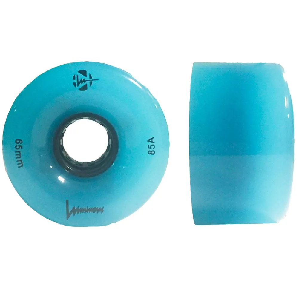 Luminous LED Cruiser Wheels Glow 65mm 85a 4pk