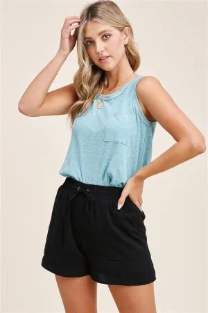 Macy Lined Solid Shorts