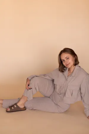 Mariela Lounge Pant (Taupe)