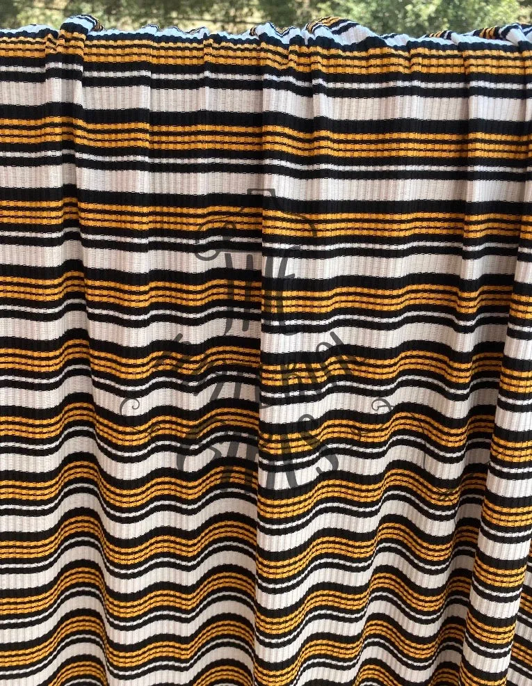 Marigold Stripe Ribbed Knit