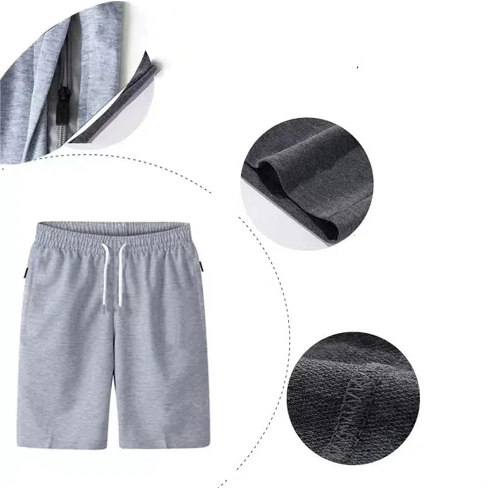 Men's Drawstring Beach Shorts Summer Thin Trousers