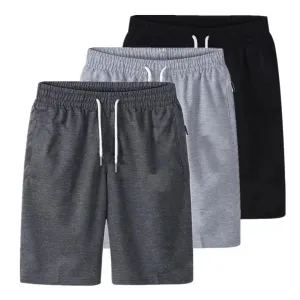 Men's Drawstring Beach Shorts Summer Thin Trousers