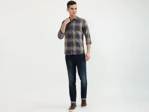 Mens Slim Fit Check Shirt