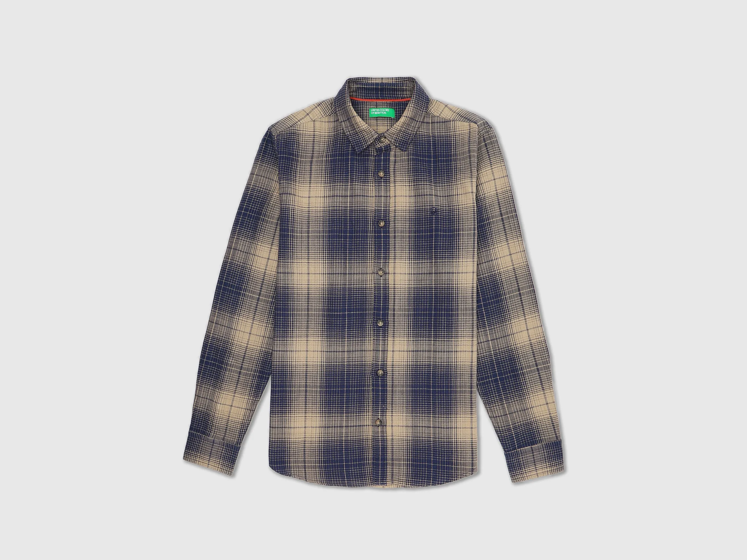 Mens Slim Fit Check Shirt