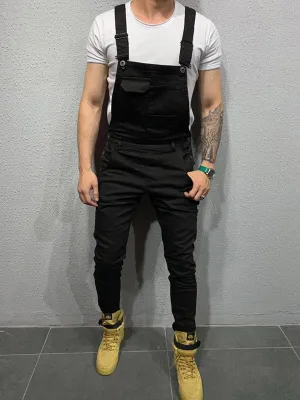 Men's Slim Overall Jeans