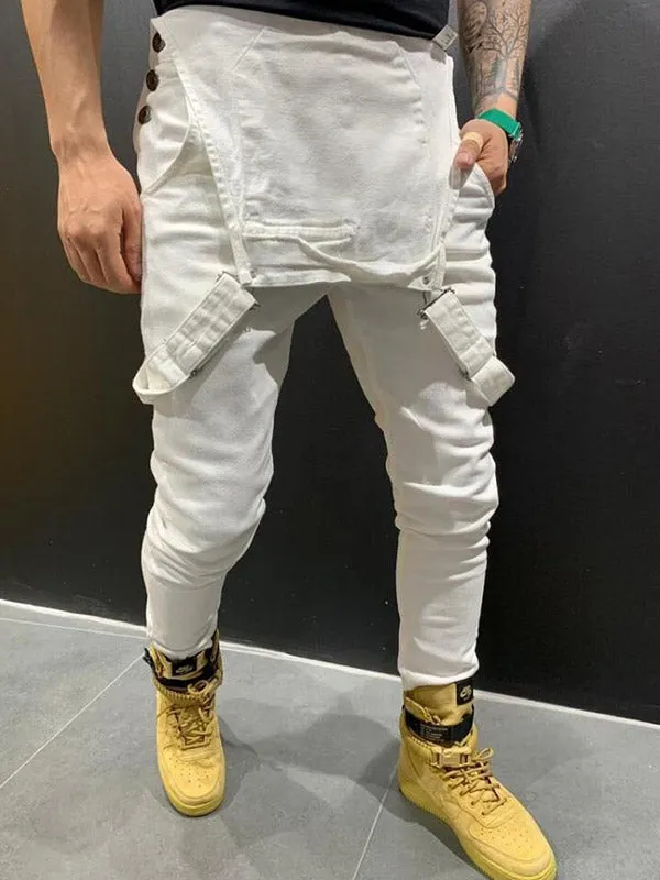 Men's Slim Overall Jeans
